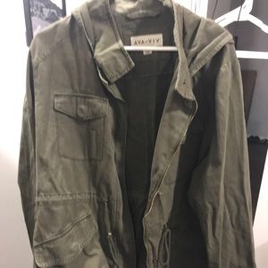 Ava & Viv Army Jacket